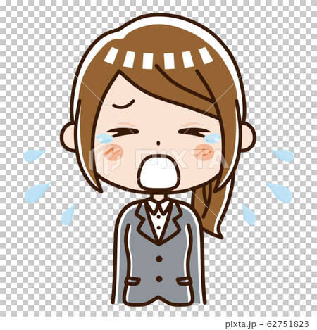大泣きするビジネスウーマン 62751823