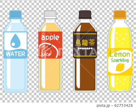ペットボトルに入った飲料 ペットボトルに入った飲料 62753428
