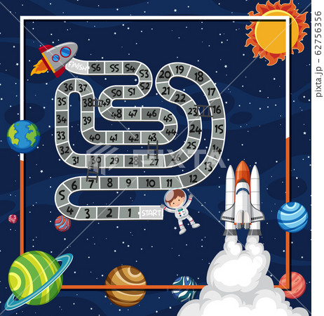 Game template with spaceship slying in space Game template with spaceship slying in space 62756356