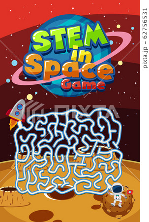 Game template with red space in background 62756531