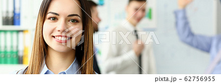 Gorgeous woman in office 62756955