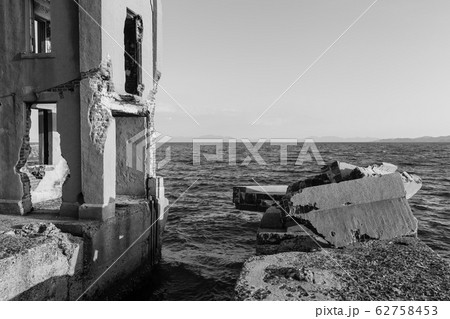 魚雷発射試験場跡 モノクロ 【長崎県東彼杵郡】 魚雷発射試験場跡 モノクロ 【長崎県東彼杵郡】 62758453