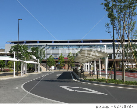 流山おおたかの森駅の西口（バスのりば） 62758737