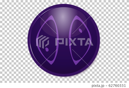 12 constellation purple icons: vector illustration: Pisces 12 constellation purple icons: vector illustration: Pisces 62760331