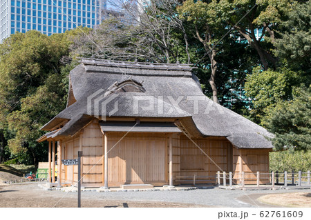 東京都　浜離宮恩賜庭園　大泉水　鷹の御茶屋 62761609