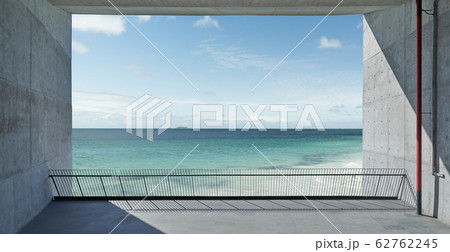 Contemporary design cement balcony Contemporary design cement balcony 62762245