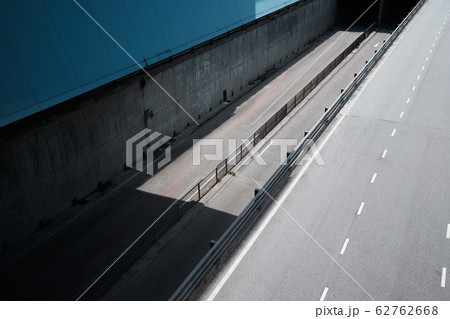 High angle view of freeway 62762668