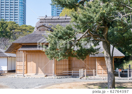 東京都 浜離宮恩賜庭園 大泉水 鷹の御茶屋 東京都 浜離宮恩賜庭園 大泉水 鷹の御茶屋 62764397