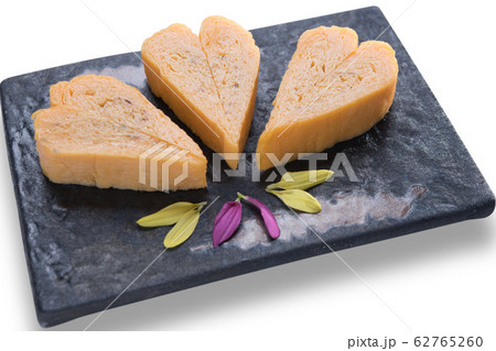 Japanese food tamagoyaki omelette sushi Japanese food tamagoyaki omelette sushi 62765260