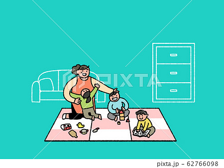 Social security in flat design, welfare benefits symbols illustration 009 Social security in flat design, welfare benefits symbols illustration 009 62766098