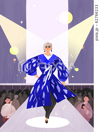 Happy senior life, healthy active lifestyle concept illustration 014 Happy senior life, healthy active lifestyle concept illustration 014 62766233