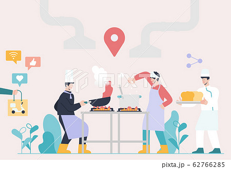 Sharing economy and smart consumption concept illustration 006 62766285