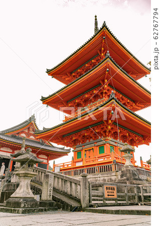 京都 清水寺 三重塔 京都 清水寺 三重塔 62767794