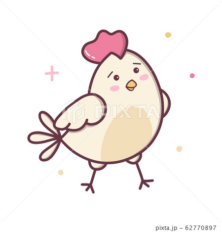 Cute rooster kawaii 62770897