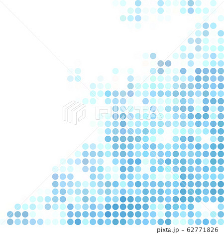 Blue Random Dots Background, Creative Designのイラスト素材 [62771826] - PIXTA