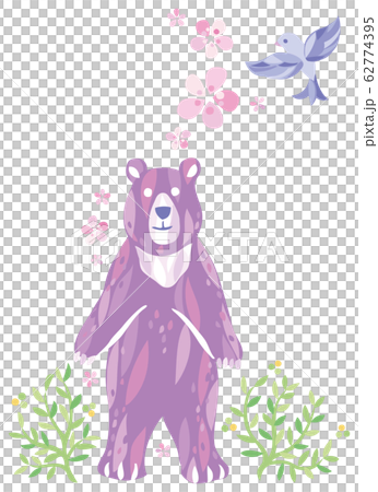 Spring animal illustration 62774395