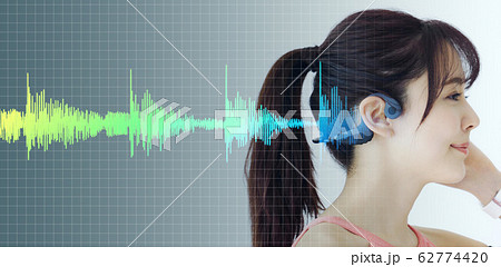 骨伝導イヤホン 62774420