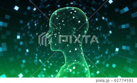 AI 人工知能 テクノロジー ネットワーク データ コンピュータ 情報 3Dイラスト 背景 バック AI 人工知能 テクノロジー ネットワーク データ コンピュータ 情報 3Dイラスト 背景 バック 62774591