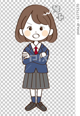 女人,學生,生氣 女人,學生,生氣 62775270