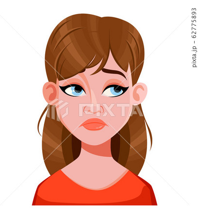 Face expression of beautiful woman 62775893