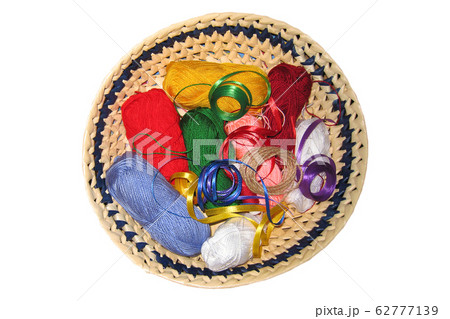 Color threads, yarns, lacing, ribbons and bands Color threads, yarns, lacing, ribbons and bands 62777139