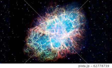 Infinite space background with nebulas and stars. Infinite space background with nebulas and stars. 62778739