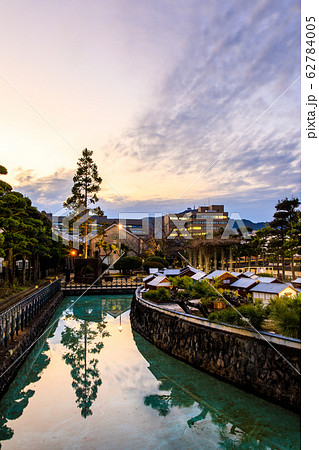 長崎出島　和蘭商館跡の夕景　【長崎市】 62784005