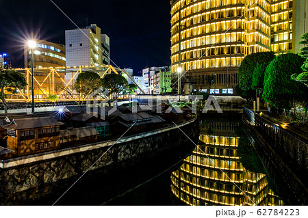 長崎出島　和蘭商館跡の夜景　【長崎市】 62784223