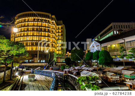長崎出島　和蘭商館跡の夜景　【長崎市】 62784238