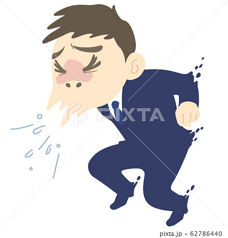 くしゃみ エチケット - 単品 62786440