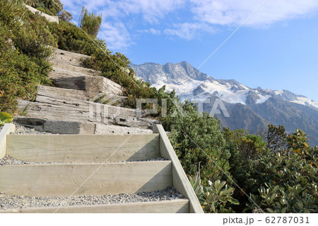 マウントクック、国立公園、アオラキ、世界遺産、セアリーターンズトラック（ニュージーランド）、３月 62787031