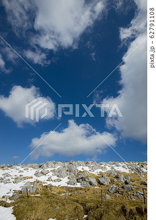 冬の四国カルスト(愛媛県、高知県) 冬の四国カルスト(愛媛県、高知県) 62791108