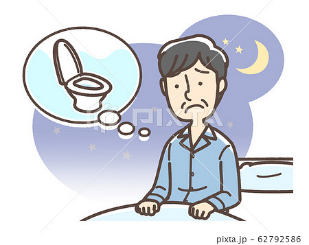 夜間頻尿　男性　中年 62792586