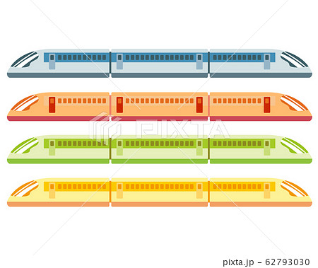 新幹線　電車　列車　鉄道　アイコン　 62793030
