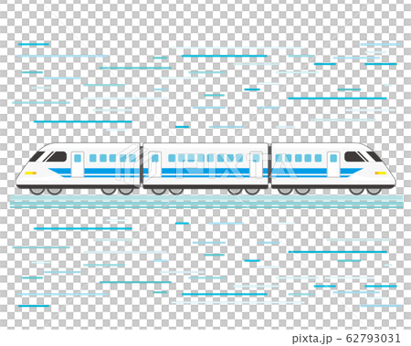 新幹線　電車　列車　鉄道　アイコン　 62793031