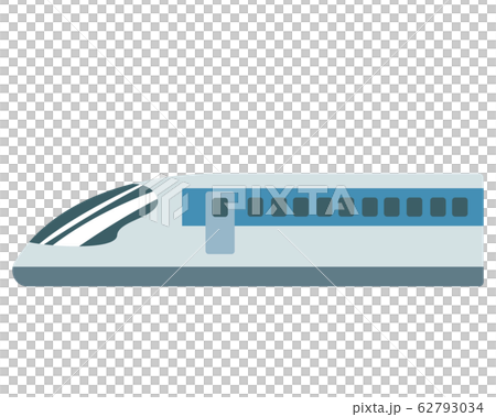 新幹線 電車 列車 鉄道 アイコン のイラスト素材