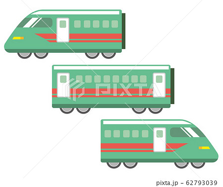 新幹線　電車　列車　鉄道　アイコン　 62793039