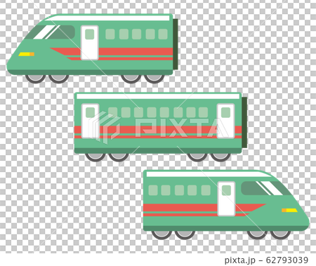 新幹線　電車　列車　鉄道　アイコン　 62793039
