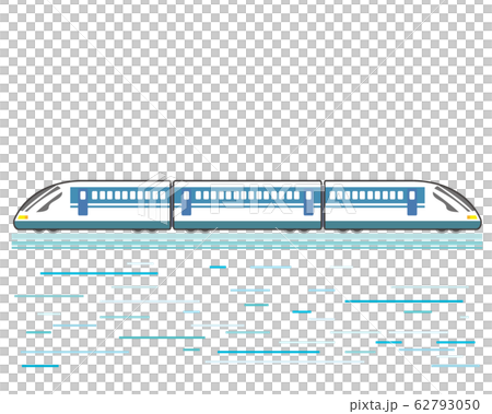 新幹線　電車　列車　鉄道　アイコン　 62793050
