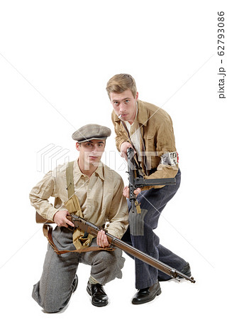 two young resistant to the liberation in 1944 two young resistant to the liberation in 1944 62793086