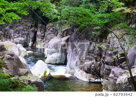 三段峡　三段滝 62793642