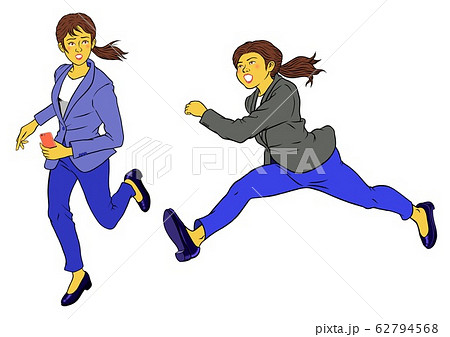 行動力のある新入社員女性２セット 62794568