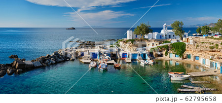 Mandrakia village in Milos island, Greece Mandrakia village in Milos island, Greece 62795658