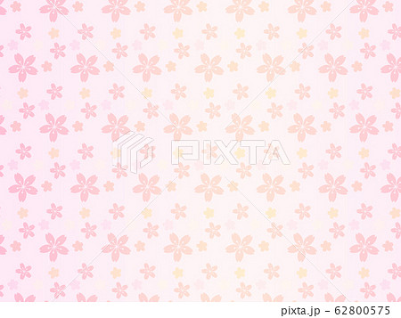 日本の花かわいいピンクのガーリー桜の花パターンのキラキラ壁紙のイラスト素材