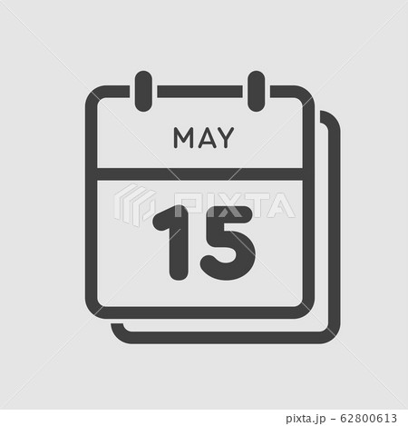 Calendar day 15 May, days of the year 62800613