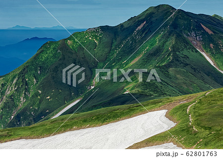 飯豊本山から見る大日岳 62801763