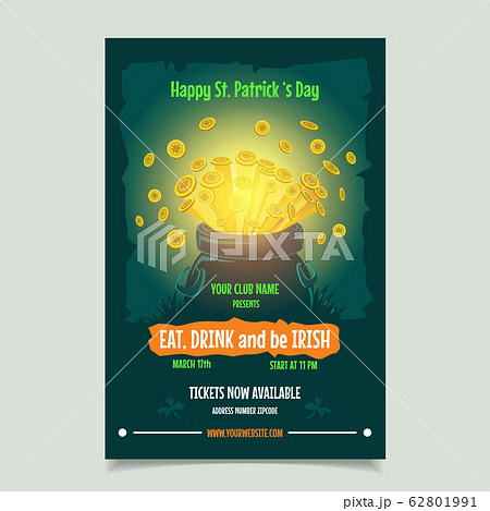 Saint Patrick s Day Poster, Brochure, Holiday 62801991