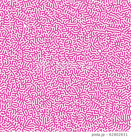 Pink vector diffusion background. Organic pattern in maze style 62802631