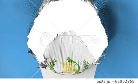 Big hole in Guatemala flag 62802869