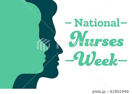 National Nurses Week. Holiday concept. Template for background, banner, card, poster with text National Nurses Week. Holiday concept. Template for background, banner, card, poster with text 62802999